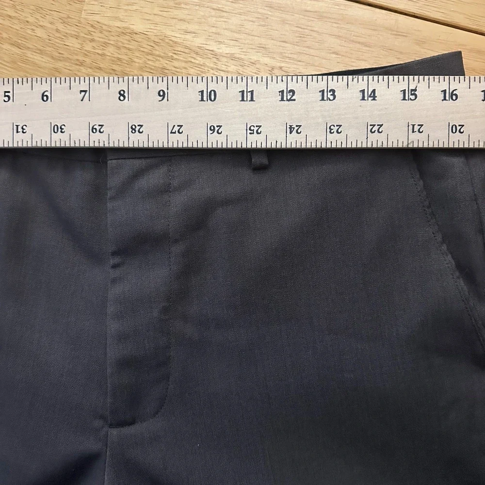 Banana Republic Men's Wool Blend Dress Pants Brown Size‎ 33x32 Career Office